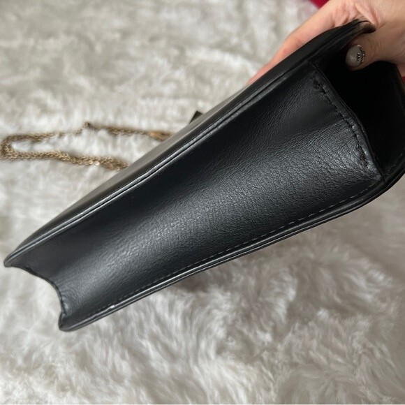 Valentino Rockstud Medium Glam Lock Flap Bag in Black - Picture 5 of 16